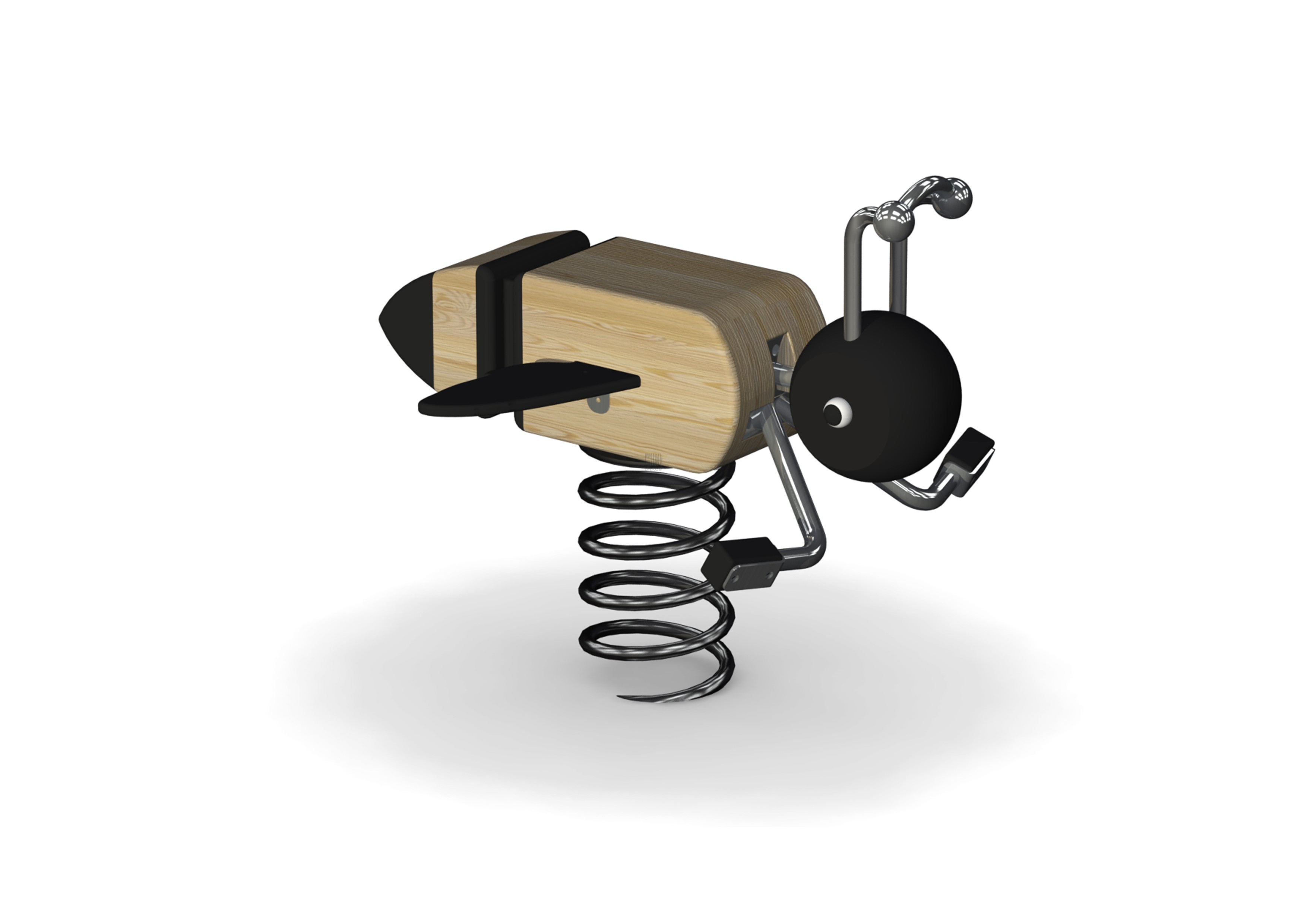 Качалка на пружине "Пчелка"