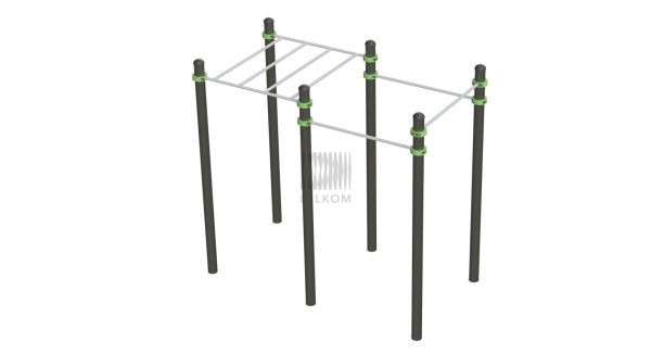 Рукоход с турниками