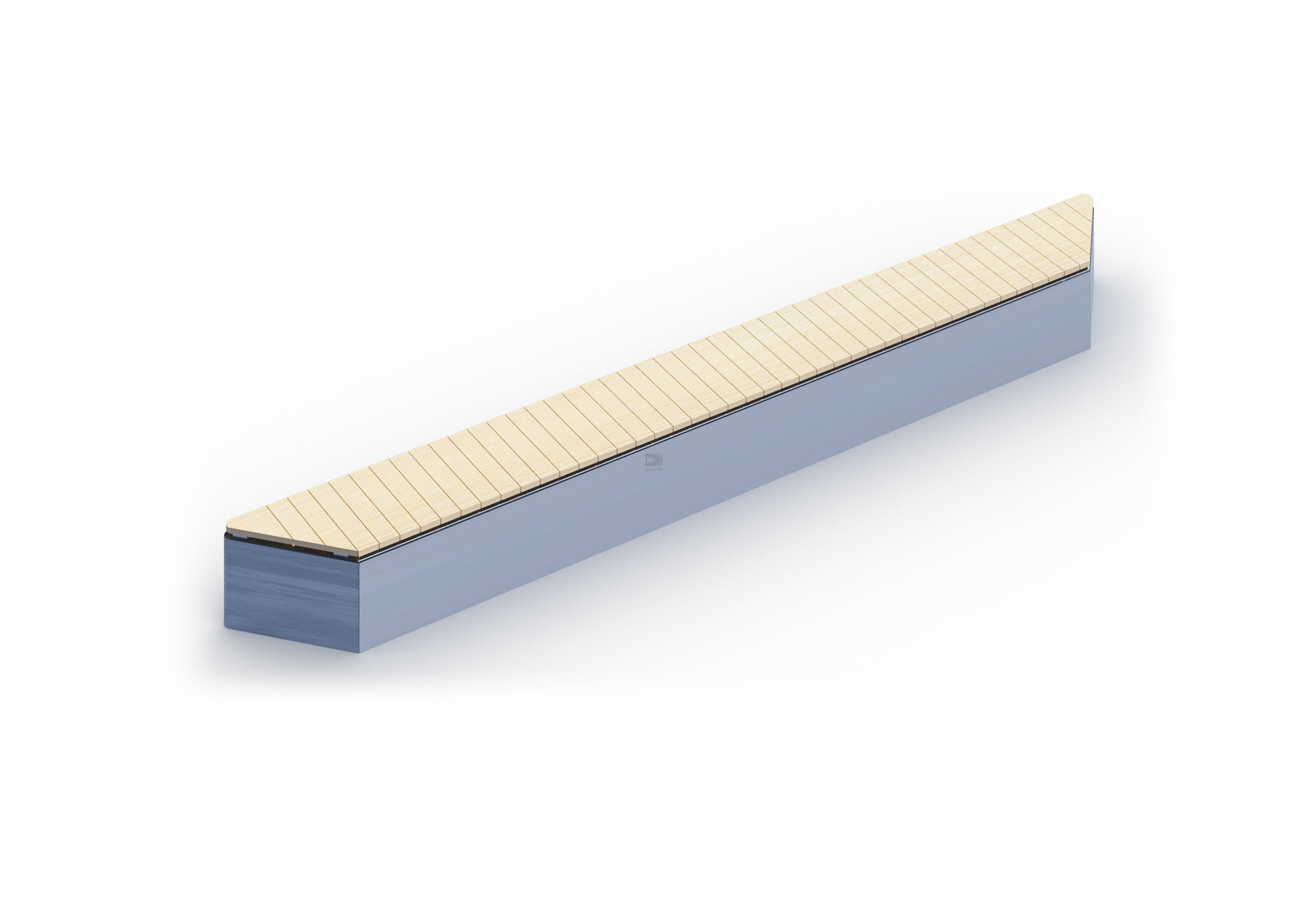 Скамья на бетонном основании ЛС-34