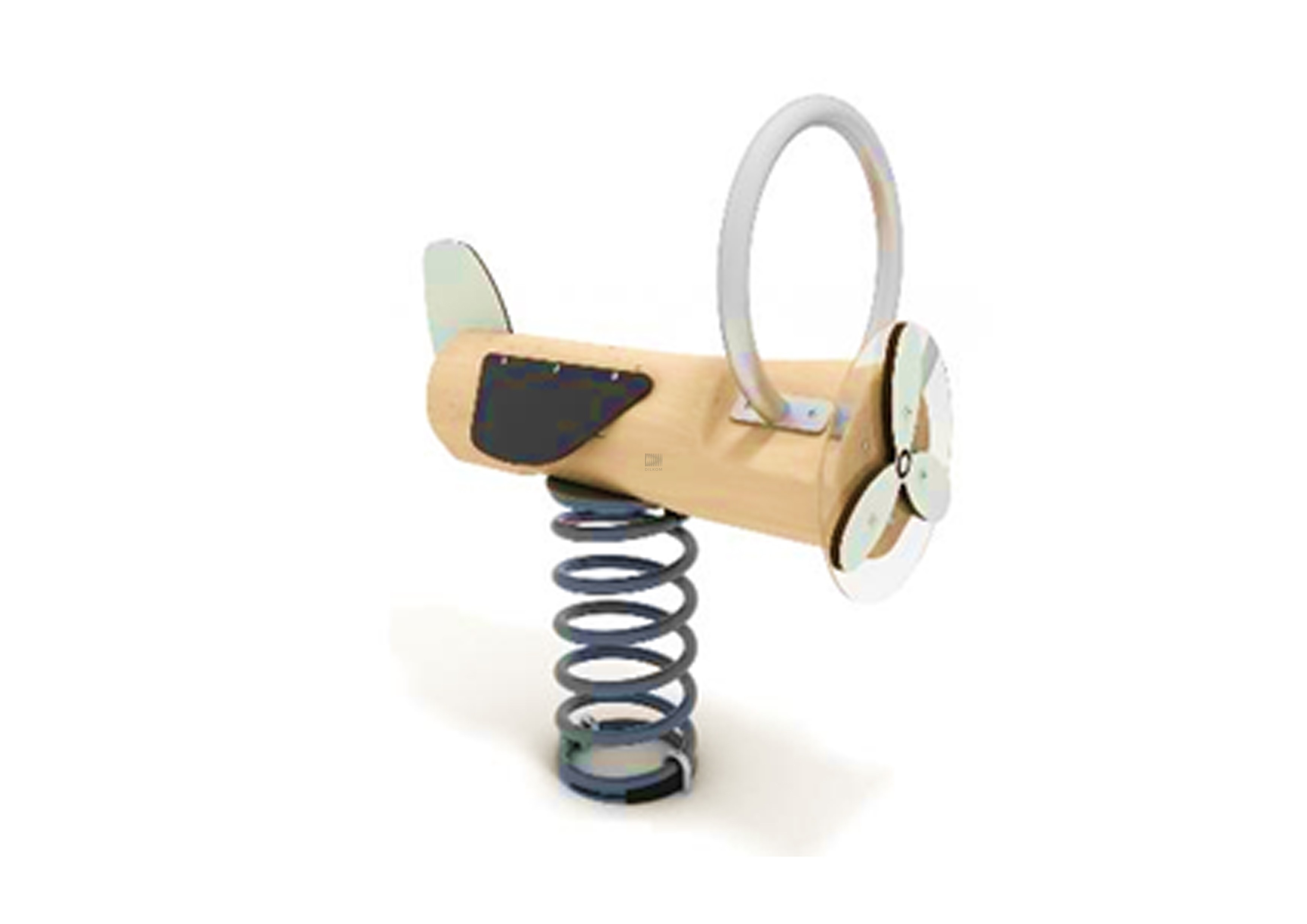 Качалка на пружине "Вертолет Эко"