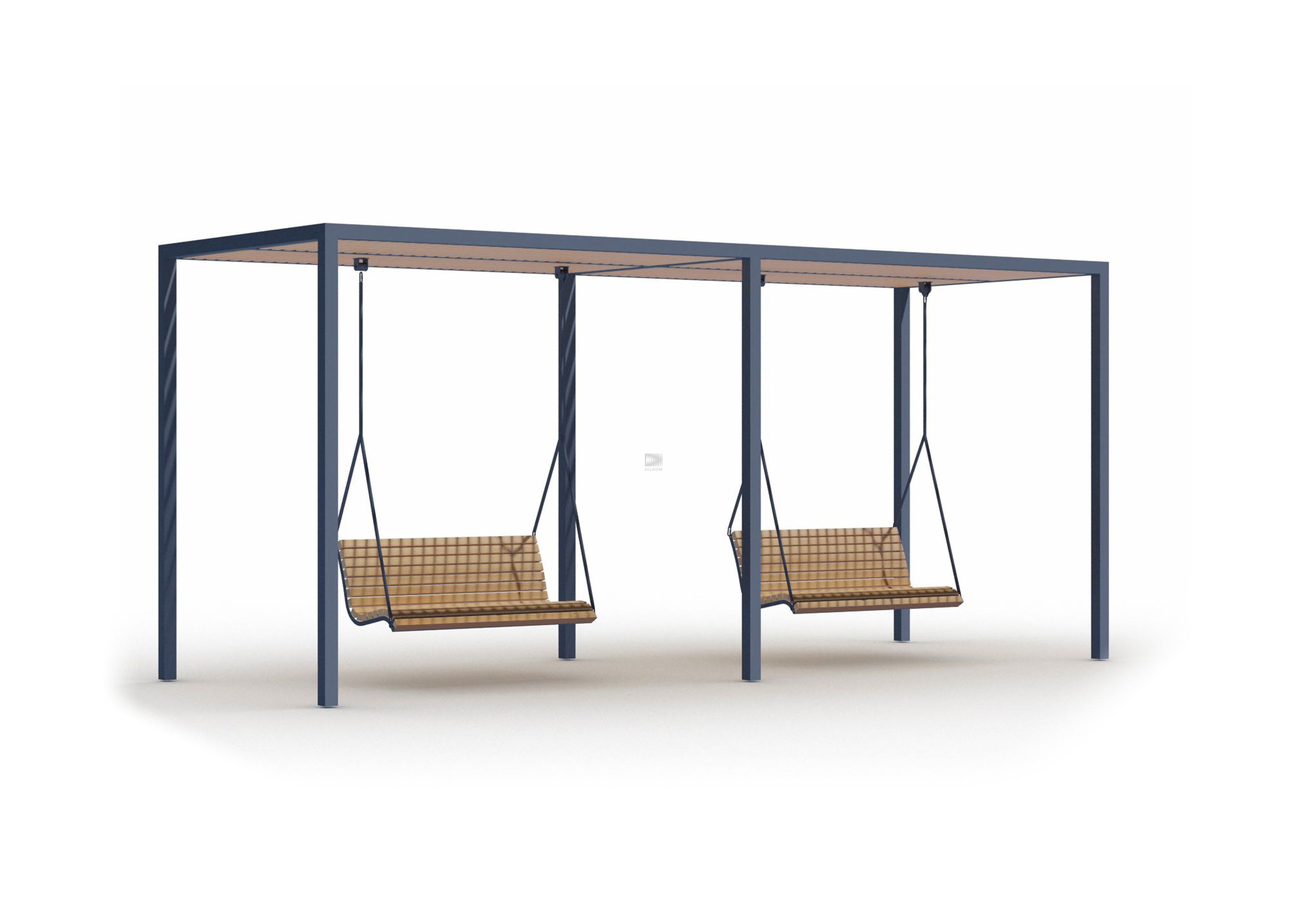 Качели парковые К-08