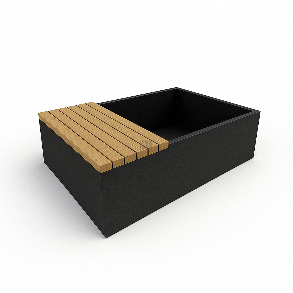 Вазон со скамейкой КБ-14