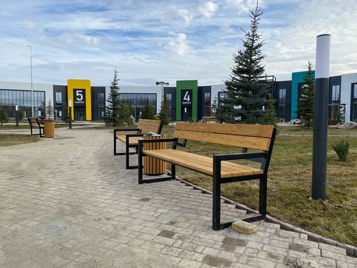 Инфекционная больница, малые архитектурные формы, г.Челябинск