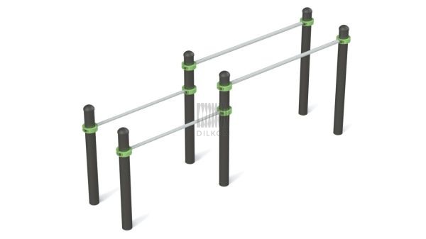 Брусья двойные