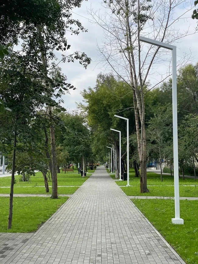 Сквер на ул. Воровского, г. Челябинск