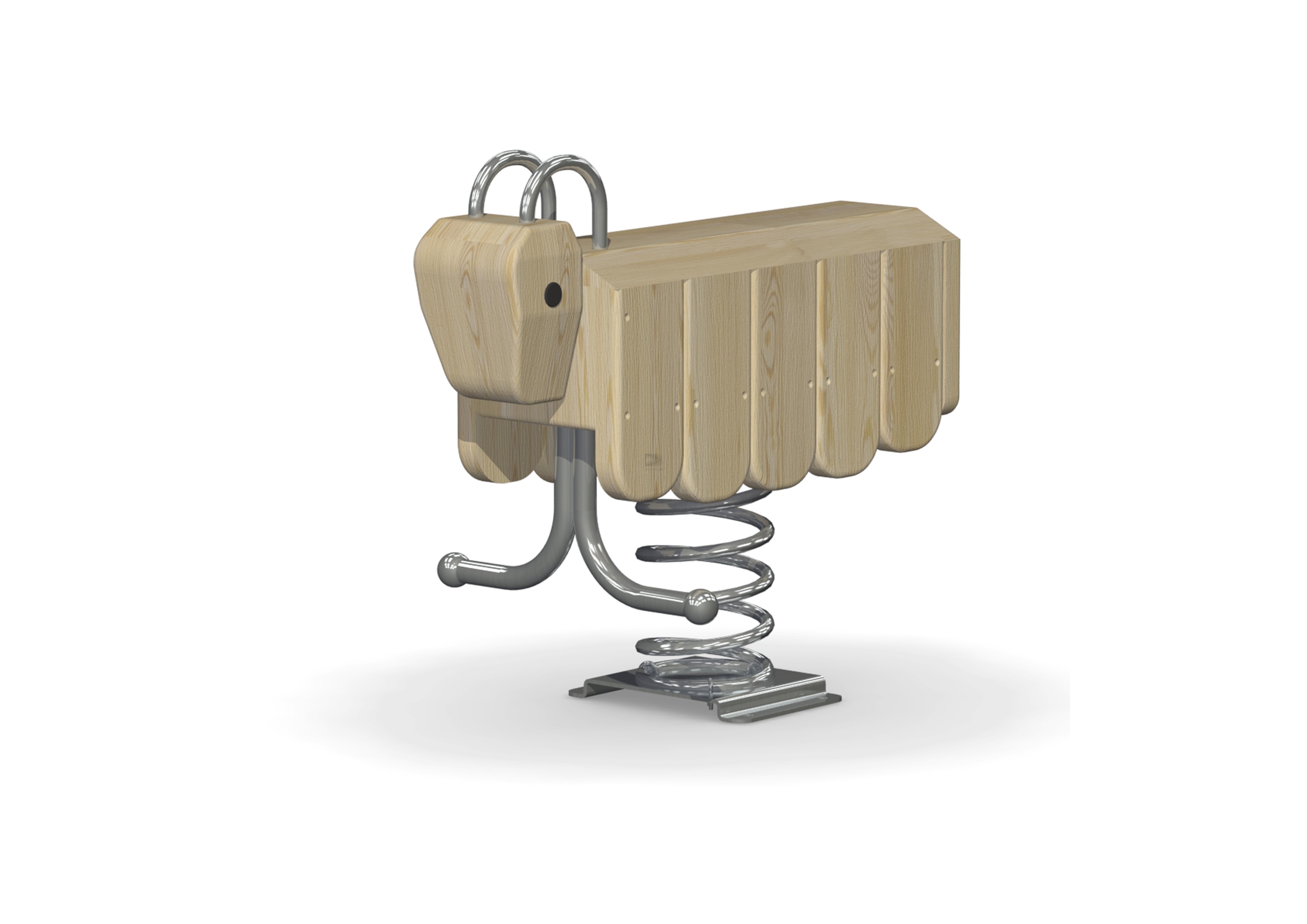 Качалка на пружине "Жук"