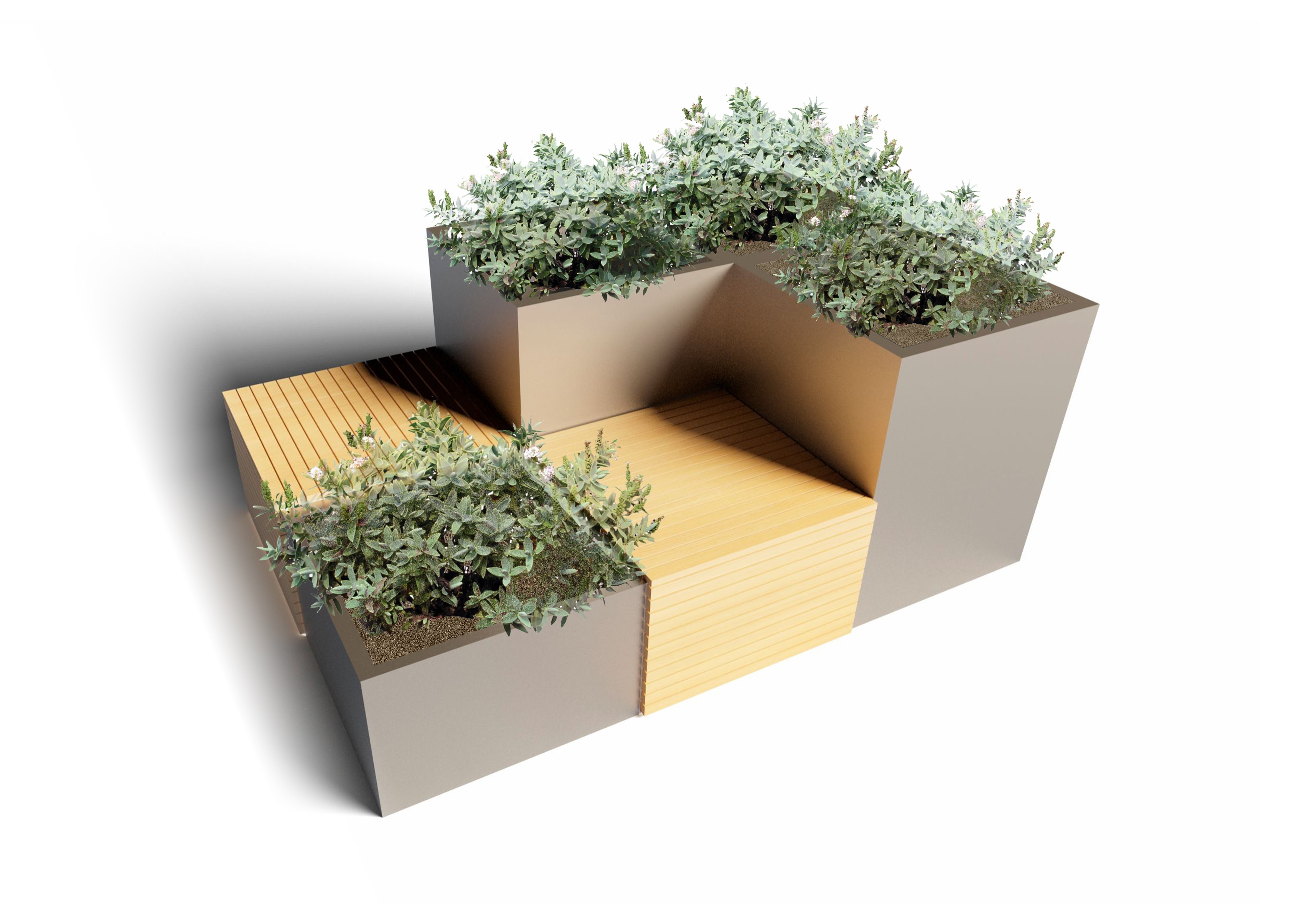 Вазоны и клумбы