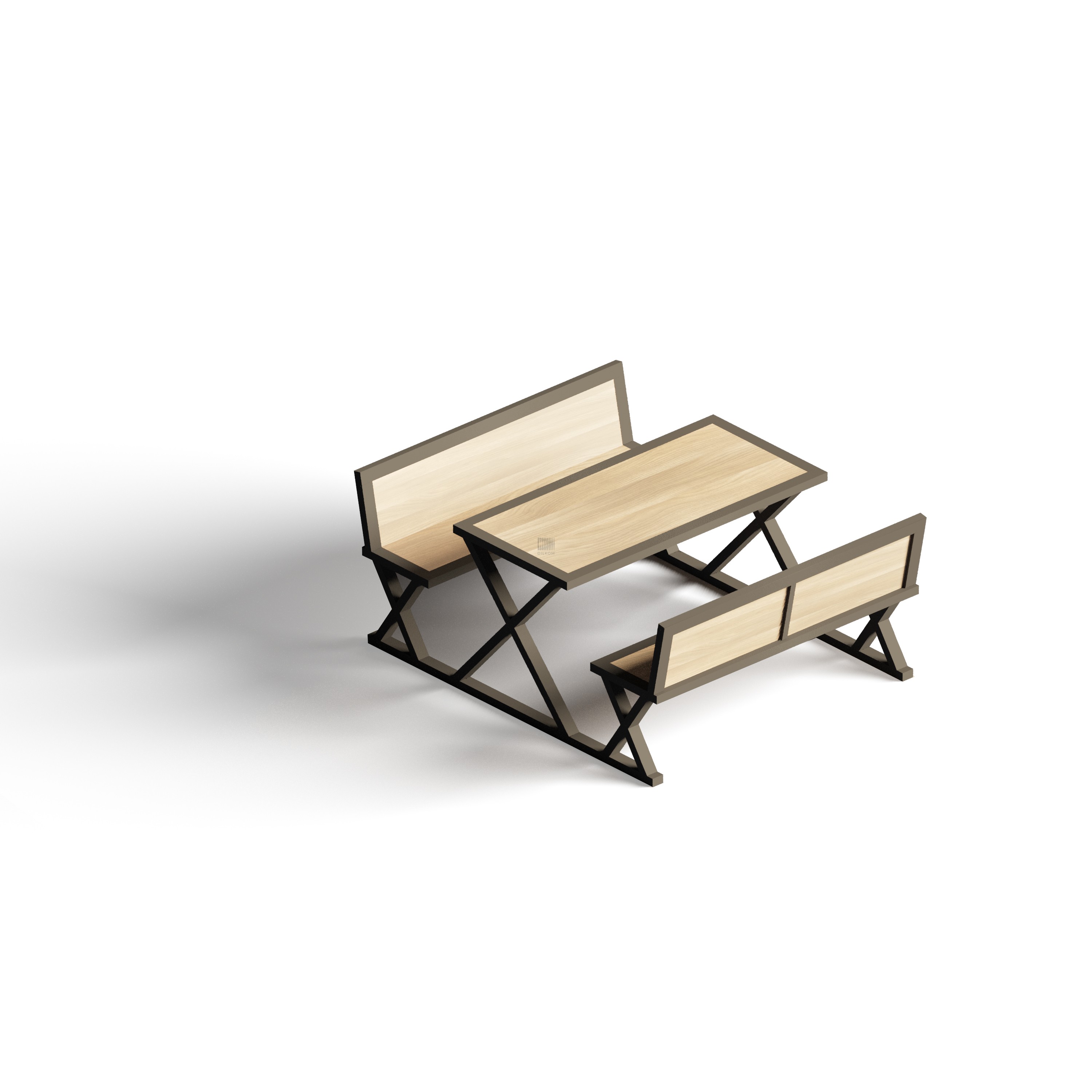 Стол уличный (комплект) СУ-09