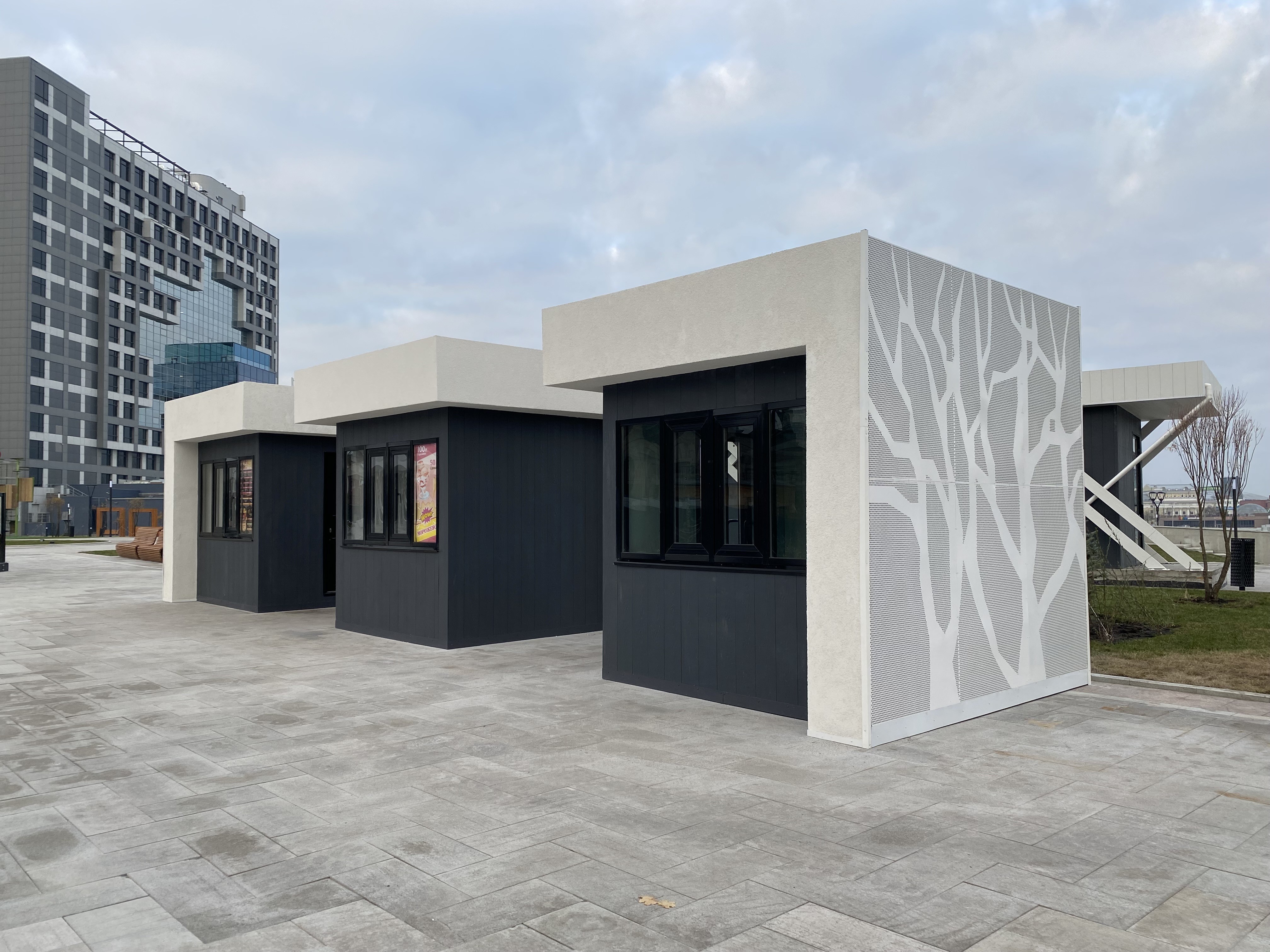 Торговые павильоны и модульные здания