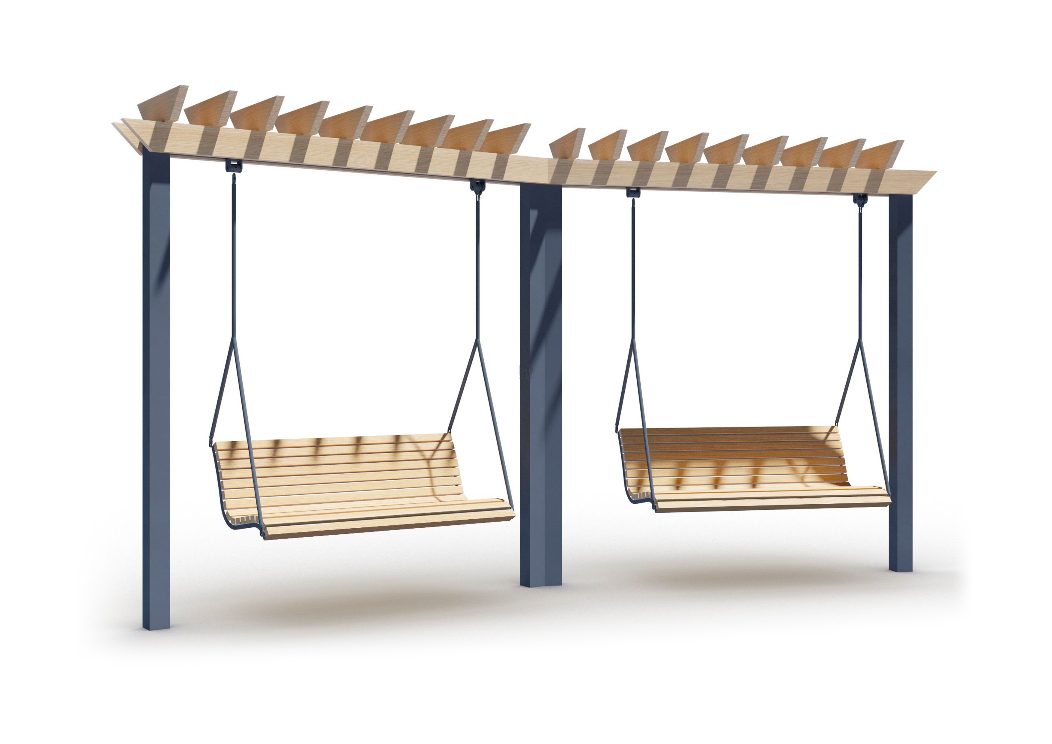 Качели парковые К-16